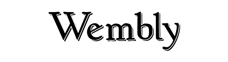 NewStyle Embossed  Free Fonts Download