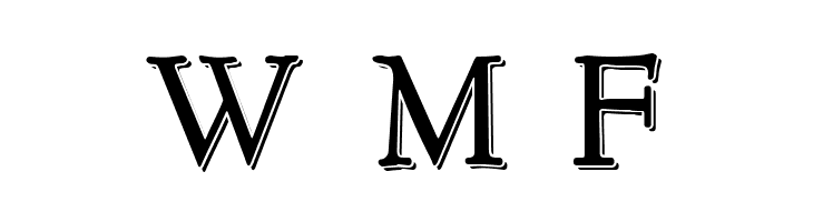 NewStyleTitling Embossed  Free Fonts Download