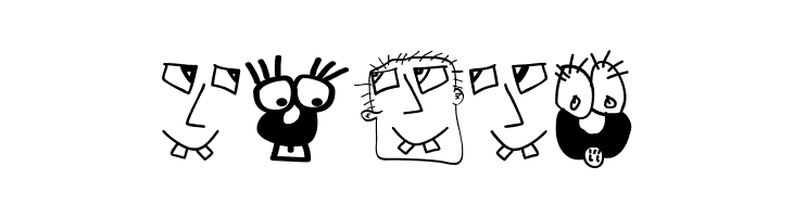 KarlasNrThree  Free Fonts Download