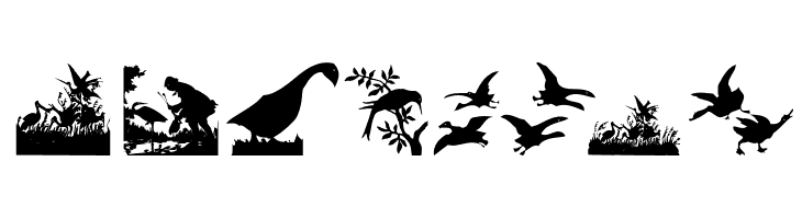 BirdsCuts  Free Fonts Download