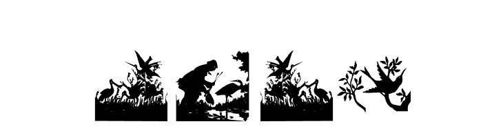 BirdsCuts  Free Fonts Download