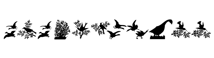 BirdsCuts  Free Fonts Download