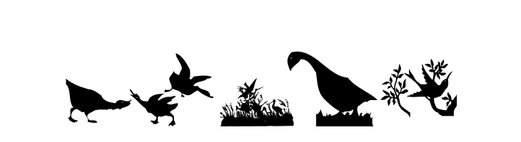 BirdsCuts  Free Fonts Download