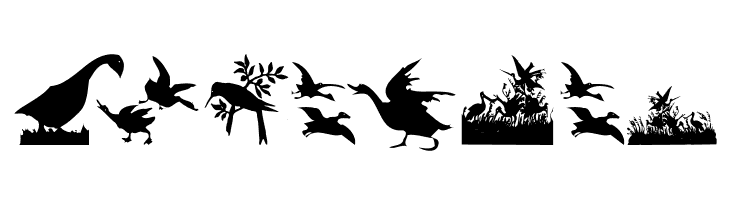 BirdsCuts  Free Fonts Download