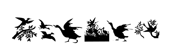 BirdsCuts  Free Fonts Download