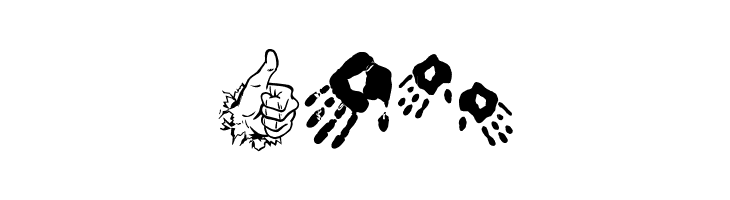HandsOnly  Free Fonts Download