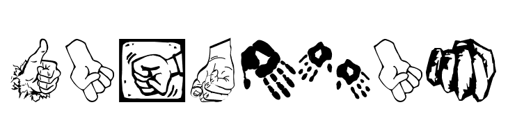 HandsOnly  Free Fonts Download