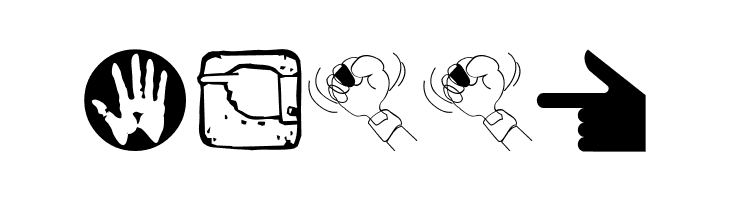 HandsOnly  Free Fonts Download