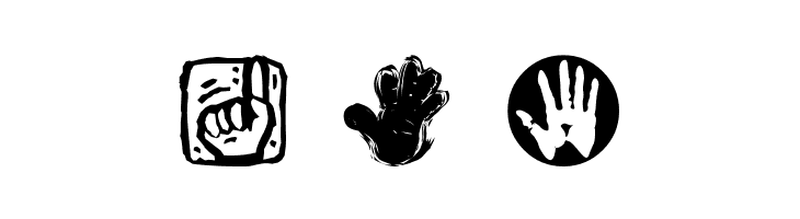 HandsOnly  Free Fonts Download