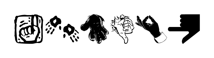 HandsOnly  Free Fonts Download