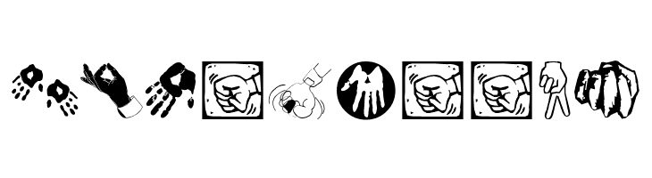 HandsOnly  Free Fonts Download