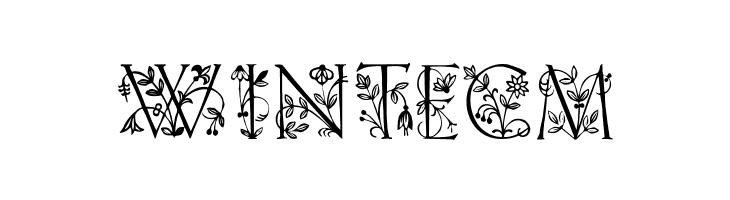 Koch Initialen  Free Fonts Download