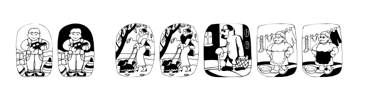 Neighbours  Free Fonts Download