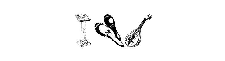MusicMuseal  Free Fonts Download