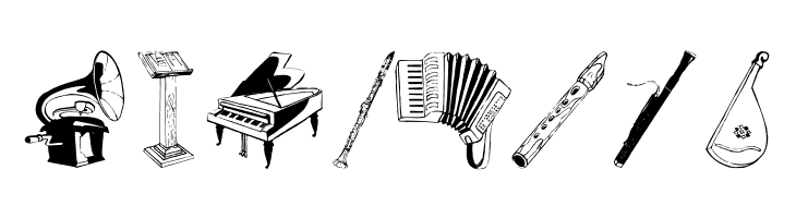 MusicMuseal  Free Fonts Download