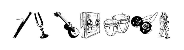 MusicMuseal  Free Fonts Download