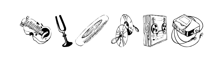 MusicMuseal  Free Fonts Download