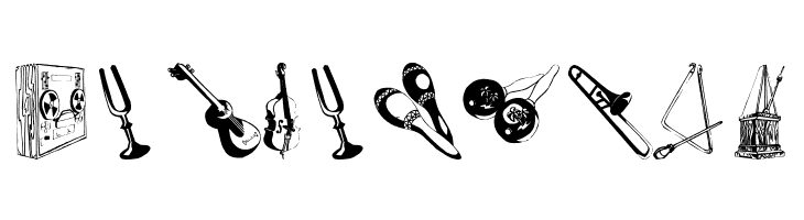 MusicMuseal  Free Fonts Download