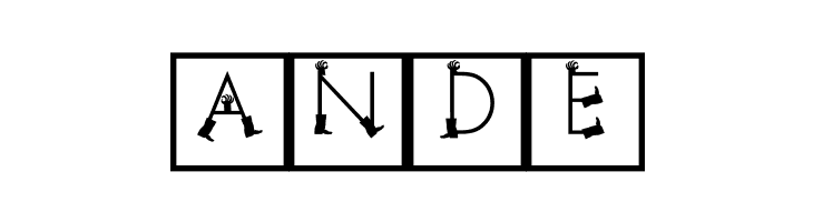 HandsAndFeet-Two  Free Fonts Download