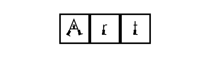 HandsAndFeet-Two  Free Fonts Download