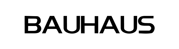 BAUHAUS Koshgarian Bold Font