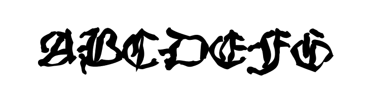 StrangeBlackLetter  Free Fonts Download