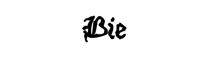 StrangeBlackLetter  Free Fonts Download