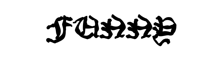 StrangeBlackLetter  Free Fonts Download