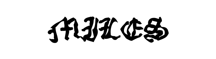StrangeBlackLetter  Free Fonts Download