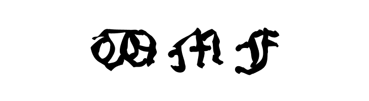 StrangeBlackLetter  Free Fonts Download
