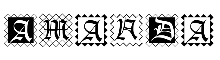 InitialenFramedMK  Free Fonts Download