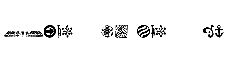 DoodleDingbatsOneSSK  Free Fonts Download