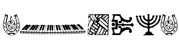 DoodleDingbatsOneSSK  Free Fonts Download