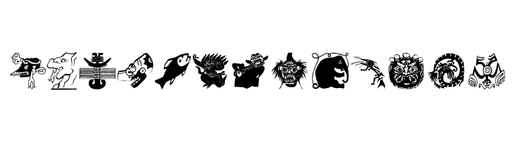 OldTribalSymbols  Free Fonts Download