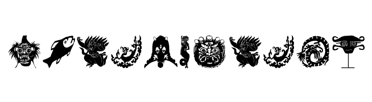 OldTribalSymbols  Free Fonts Download