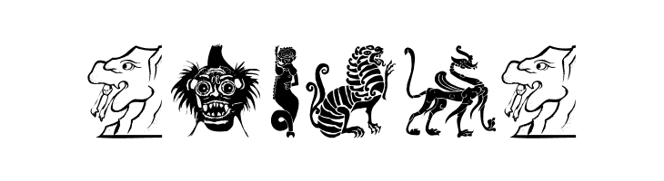 OldTribalSymbols  Free Fonts Download