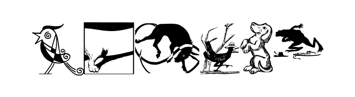 Viechereien  Free Fonts Download