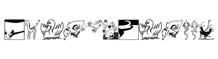 Viechereien  Free Fonts Download