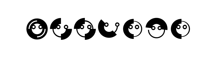 CircleFaces  Free Fonts Download