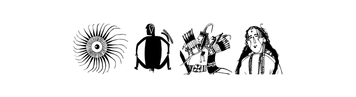 NativeAmericans  Free Fonts Download