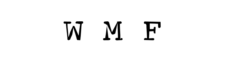 TypewriterScribbled  Free Fonts Download