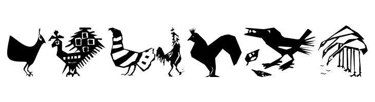 CorneredBirds  Free Fonts Download