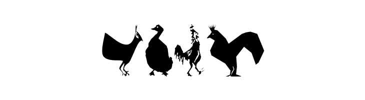 CorneredBirds  Free Fonts Download