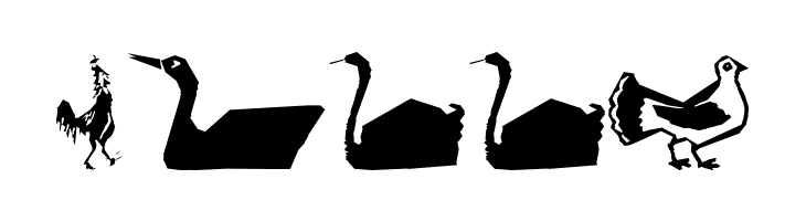 CorneredBirds  Free Fonts Download