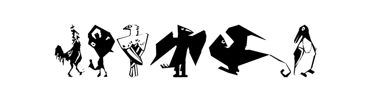 CorneredBirds  Free Fonts Download