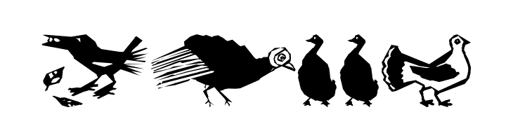 CorneredBirds  Free Fonts Download