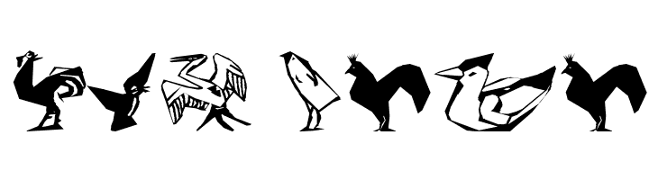 CorneredBirds  Free Fonts Download