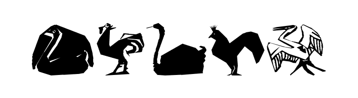 CorneredBirds  Free Fonts Download