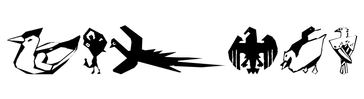 CorneredBirds  Free Fonts Download