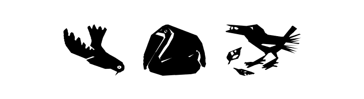 CorneredBirds  Free Fonts Download